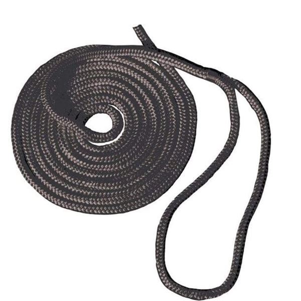 TH Marine Double Braid Nylon Dock Line 1/2" X 25', New