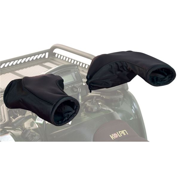 Kolpin Outdoors ATV Geartector Handlebar Mitts in Black, Pair, New