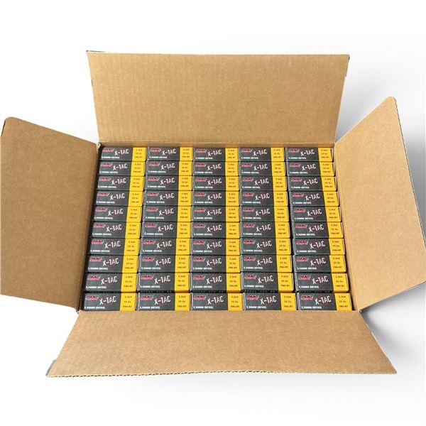 PMC XP193 5.56 mm 55 Grain FMJ-BT Ammunition, 1000 Round Case