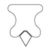 Image 1 : Stud Boy Shaper Bar Wearbar, 4.5" Outlaw Ski, New
