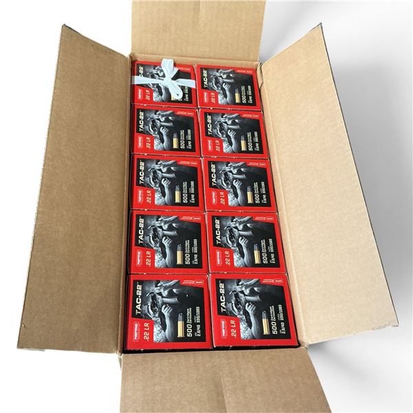 Norma Dedicated Precision TAC-22 22 LR 40 Grain Ammunition, 5000 Round Case