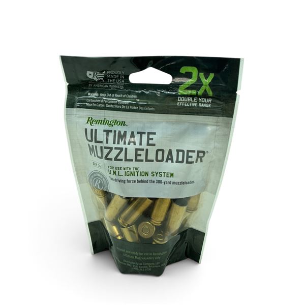 Remington Ultimate Muzzleloader, 200 Grain, 9-1/2 Large Magnum Rifle Primer, 24 QTY