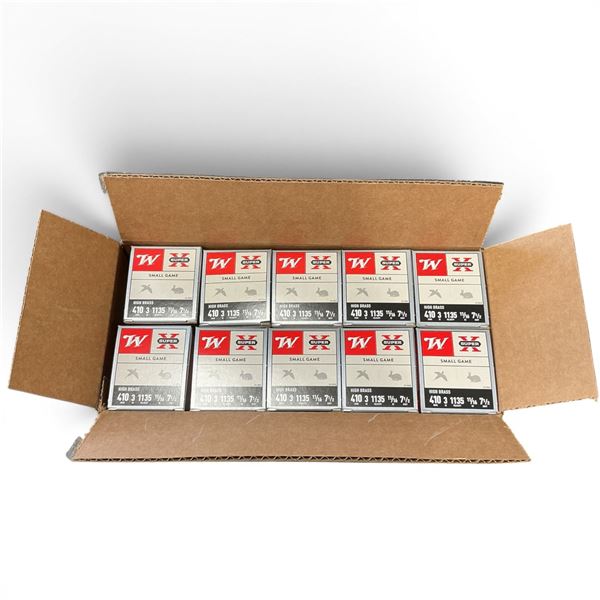 Winchester Super X X4137 410 Bore 3" #7 1/2 Ammunition, 250 Round Case