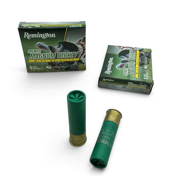 Remington Premier Magnum Turkey, 12Ga, 3-1/2",  2 oz, #5 Ammunition, 10 Rounds