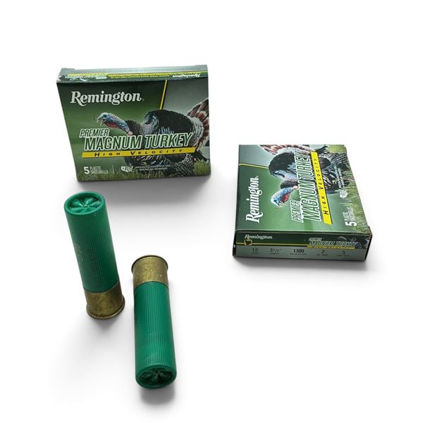 Remington Premier Magnum Turkey, 12Ga, 3-1/2", 2 oz, #5 Ammunition, 10 Rounds