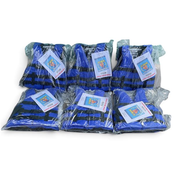 Airhead Youth Life Jacket Size 25-40 kg X 6