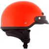 Image 1 : CKX VG-500 Solid Half Helmet Size Large in Orange, New