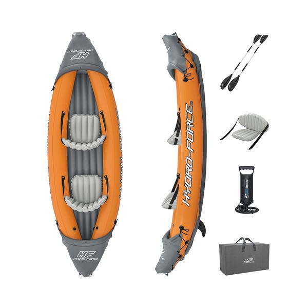 Bestway Hydro-Force Rapid X2 Kayak 2 Person Set, New