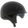 Image 1 : CKX Revolt RSV Half Helmet, Matte Black Size Large, New
