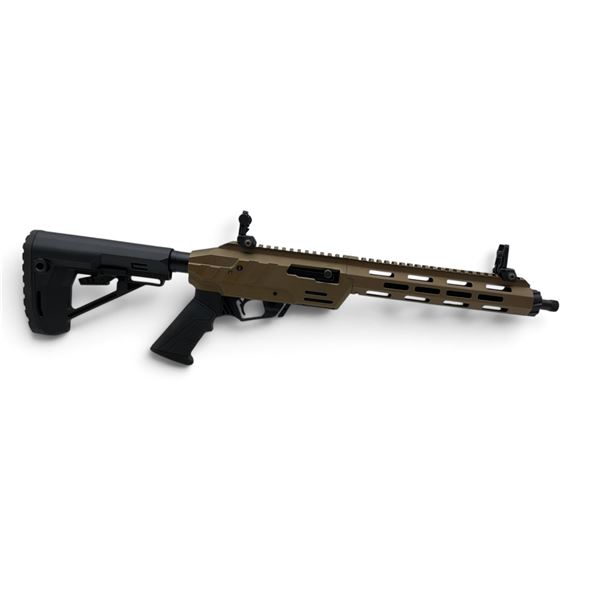Adler RF-224 Semi Auto Rifle .22LR 11.7" Threaded Barrel Bronze With Adjustable Stock