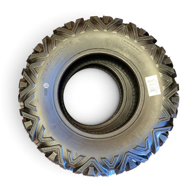 Kimpex Trail Trooper AT25X8.00-12 Set of 2 Tires, New