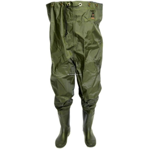 Riverside Chest Waders in ODG, Size 12, New