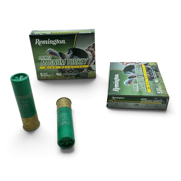 Remington Premier Magnum Turkey, 12Ga, 3-1/2", 2 oz, #5 Ammunition, 10 Rounds