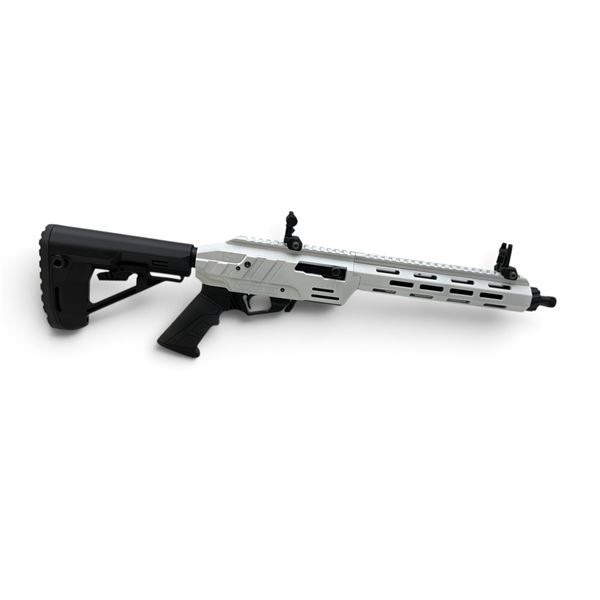 Adler RF-224 Semi Auto Rifle .22LR 11.7" Threaded Barrel White With Adjustable Stock