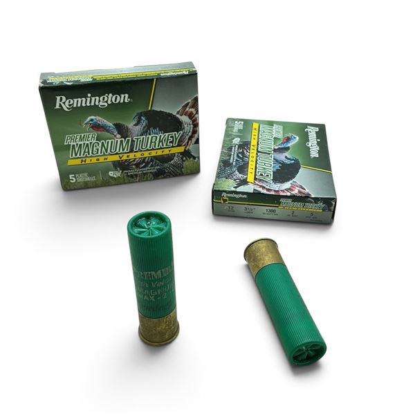 Remington Premier Magnum Turkey, 12Ga, 3-1/2", 2 oz, #5 Ammunition, 10 Rounds