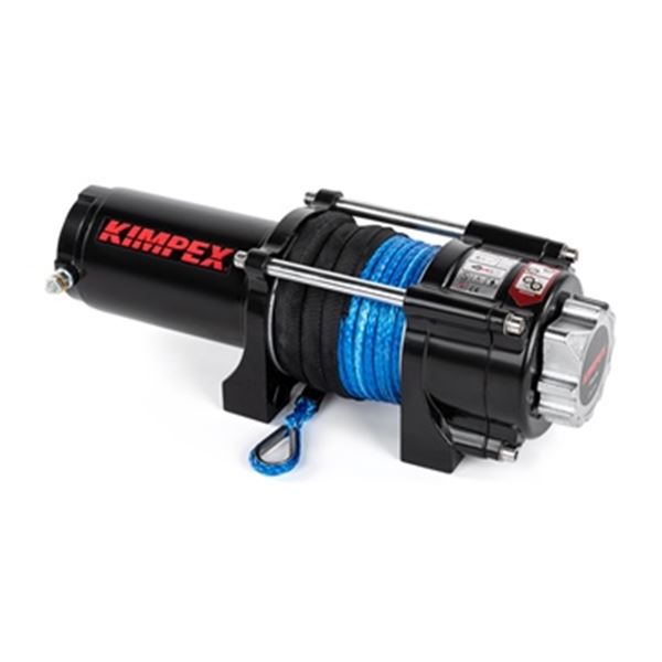 Kimpex 3500 Lb Winch IP 67 with Synthetic Rope for ATV/ UTV, New