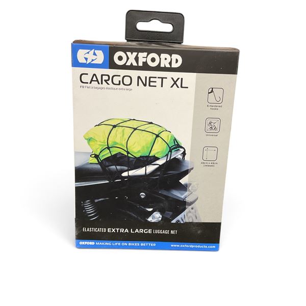 Oxford Cargo Net, XL 17" in Black, New