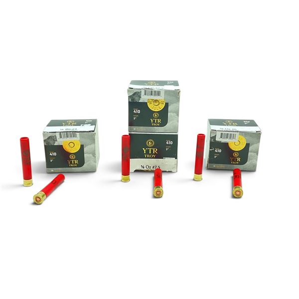 Troy YTR 410 Ga 3" Assorted Ammunition, Approx 75 Rounds