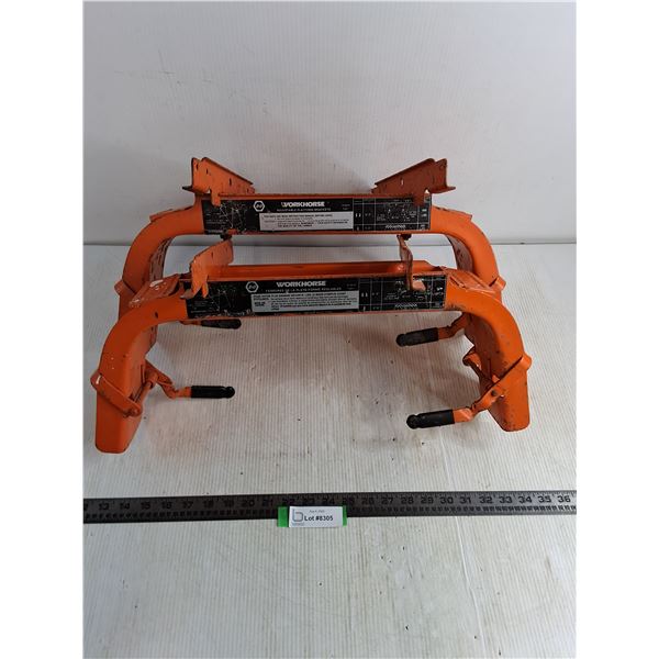 (2) Black & Decker Workhorse Adjustable Platform Brackets
