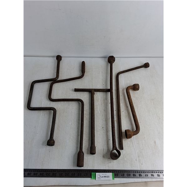 (6) Vintage Wrenches - Pickup Only