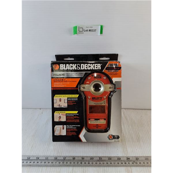 Black and Decker Bullseye Auto-Leveling Laser Sealed