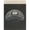 Image 3 : Belfor Czechoslovakian Kidney-Shaped Lead Crystal Trinket Dish