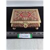 Image 1 : Ornate Gold/Red Tin Chest