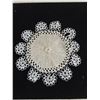 Image 3 : Beaded 8" Doilie - Some Damage