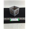 Image 1 : Axicon Metal & Stained Glass "Sun" Candle Holder