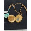 Image 3 : Jade Pendant w/24" Gold Color Necklace