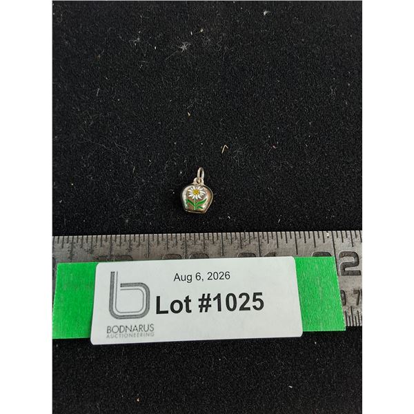 Daisy Cowbell Charm