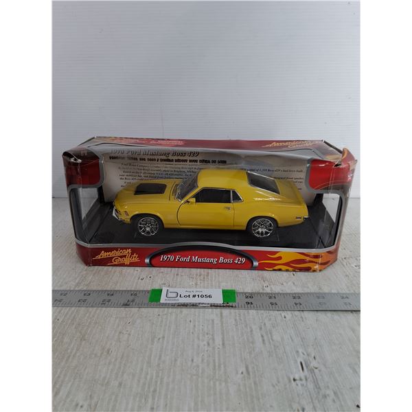 American Graffiti 1970 Ford Mustang Boss 429 Model 1:18 Scale Appears NIB