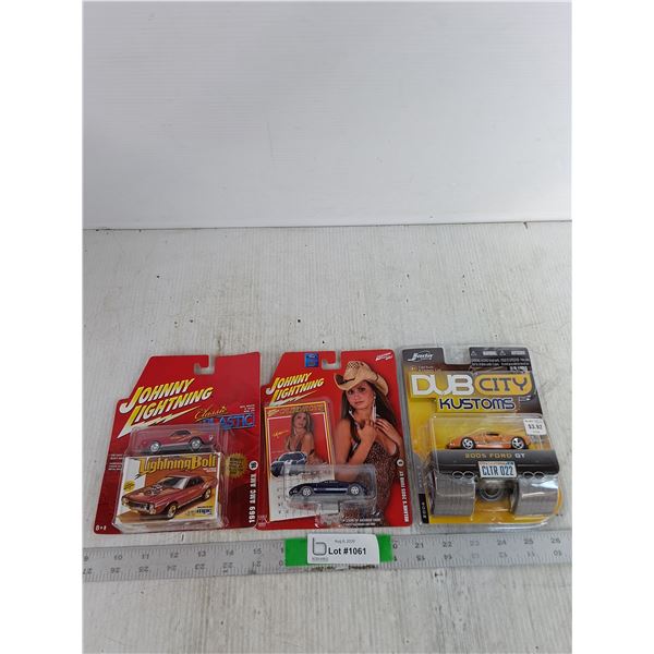 (3) Car Models- 1969 AMC AMX, Melanie's 2005 Ford GT, 2005 Ford GT, All Sealed