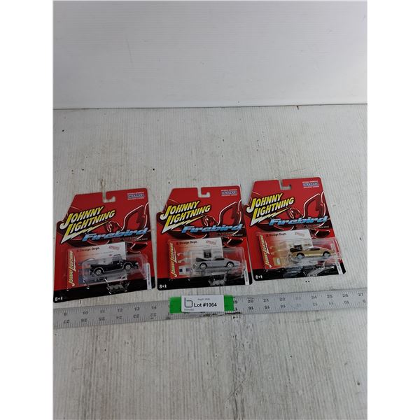 Johnny Lightning Pontiac Car Models- '67 Pontiac, '71 Pontiac, '72 Pontiac All Sealed