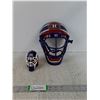 Image 1 : Montreal Canadiens Hockey Mask 10.5" And Small Figurine Carey Price