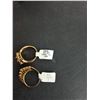 Image 5 : K3l Gold Colored Rings Sizes 7 & 8, Earrings Cannot Authenticate