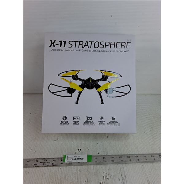 X11 Stratosphere Quadcopter Drone With WiFi Camera Appears NIB