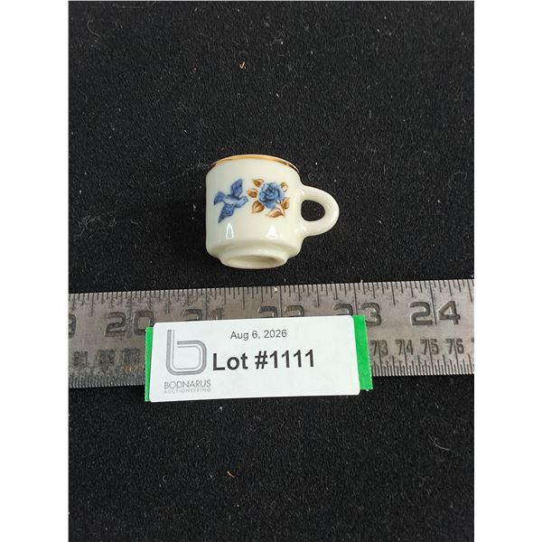 Miniature Porcelain Coffee Mug