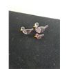 Image 2 : Set of 3 Ornamental Glass Ducks