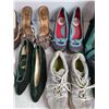 Image 3 : (8) Assorted Pairs of Women's Shoes - All Approx 7.5 Size, Duffle Bag
