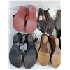 Image 4 : (8) Assorted Pairs of Women's Shoes - All Approx 7.5 Size, Duffle Bag