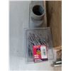 Image 4 : Wooden 16x16x8" Parts Box w/ Bulk Hardware & Roller Tool - Cannot Ship