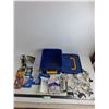 Image 1 : Plastic Tote w/Assorted Mostly Home Hardware - Some Appear New or Unused