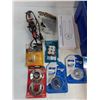 Image 2 : Plastic Tote w/Assorted Mostly Home Hardware - Some Appear New or Unused