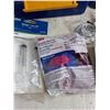 Image 3 : Plastic Tote w/Assorted Mostly Home Hardware - Some Appear New or Unused