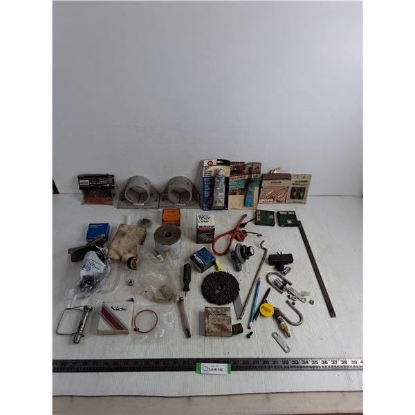 Assorted Hardware & Tool parts - Some Appear Unused