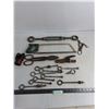 Image 1 : Assorted Eye Bolts, Hack Saw, Tin Snips, Electrode Holder, Misc.