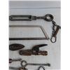 Image 4 : Assorted Eye Bolts, Hack Saw, Tin Snips, Electrode Holder, Misc.