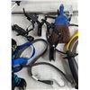 Image 4 : Tire Wrench, Assorted Pulleys & Cables, Hangers, Spray Gun, Misc.