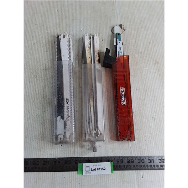 Bulk Saw Blades Ranging from 12-14" Lengths